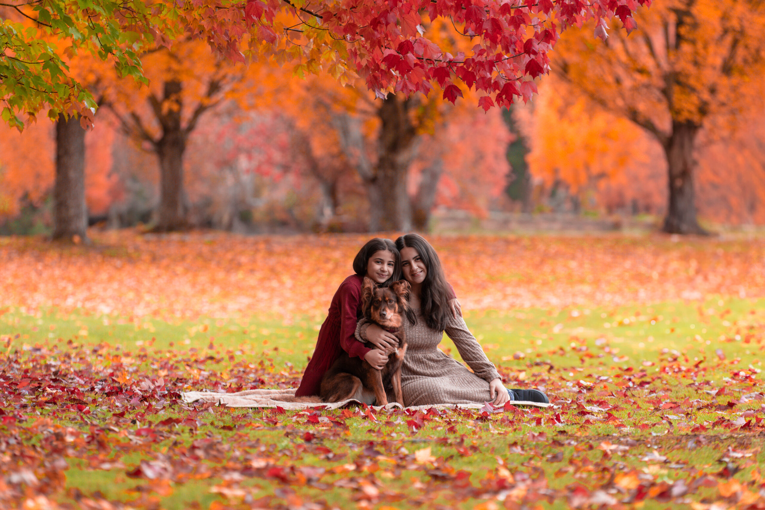 Fall family portrait